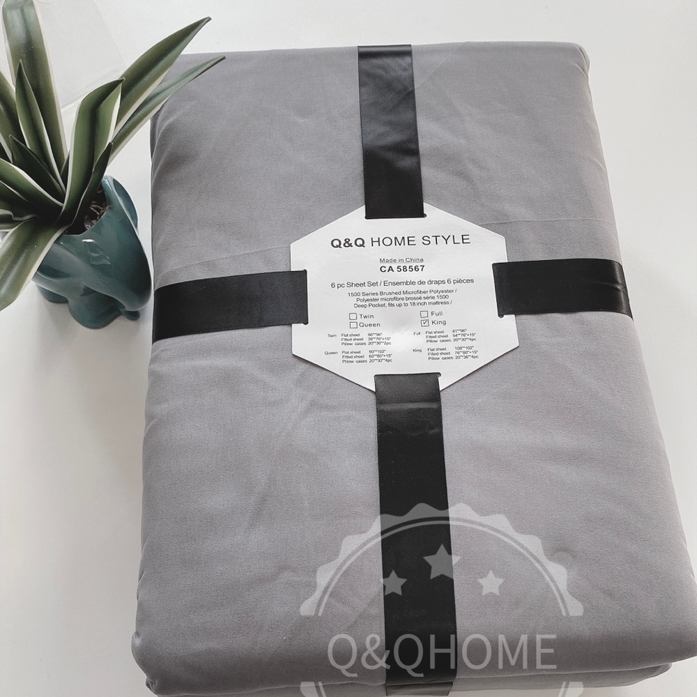 6 pieces brand new sheet set